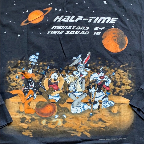 Rare 96 Space Jam LS Shirt - Picture 7 of 8